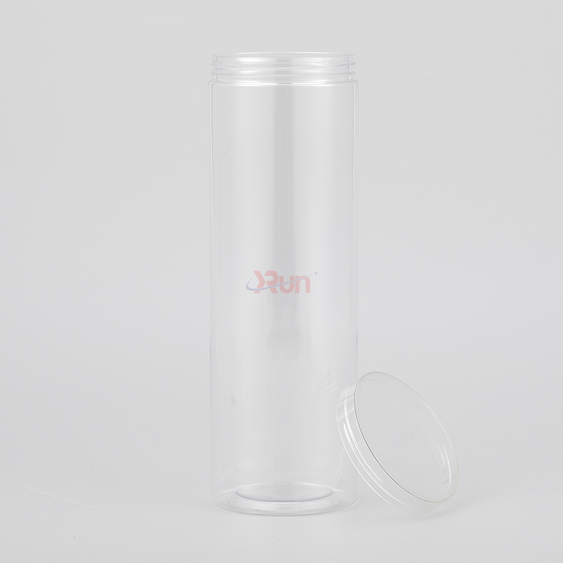 This Plastic pet food jar is manufactured as a robust airtight plastic jar with high-torque screw Lids and a specialized foam sealing liner.